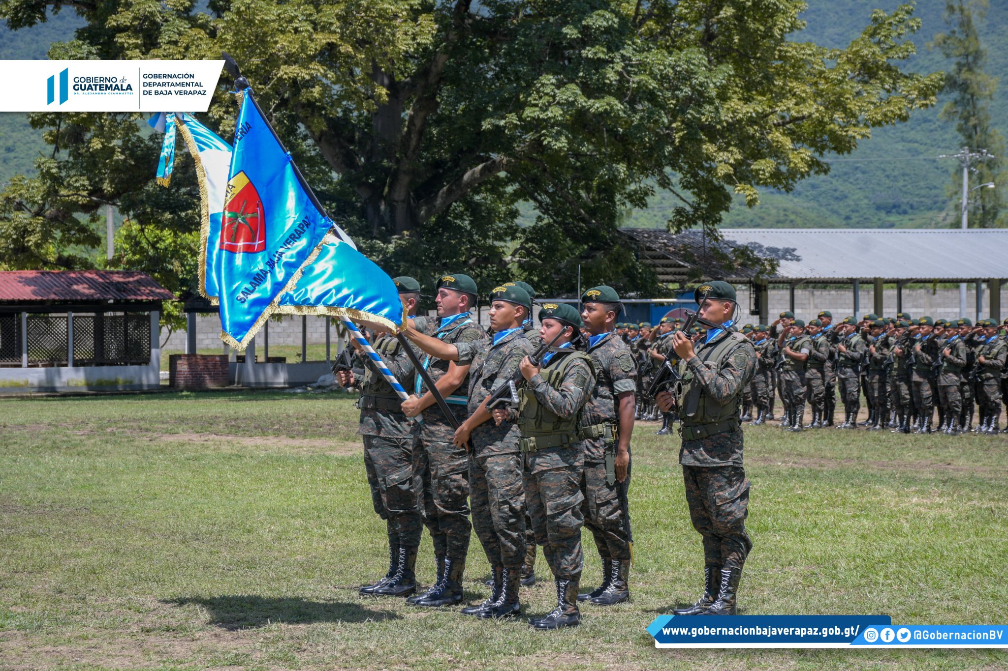Gobernación Entrega del Estandarte de la Séptima Brigada de